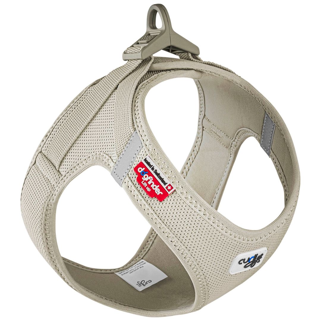 Buy Curli Vest harness Clasp Air-Mesh in the color beige for your