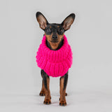 PAIKKA Knit Sweater - Hot pink