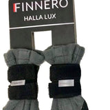 Finnero Halla LUX Fleece booties hundskor 2-pack