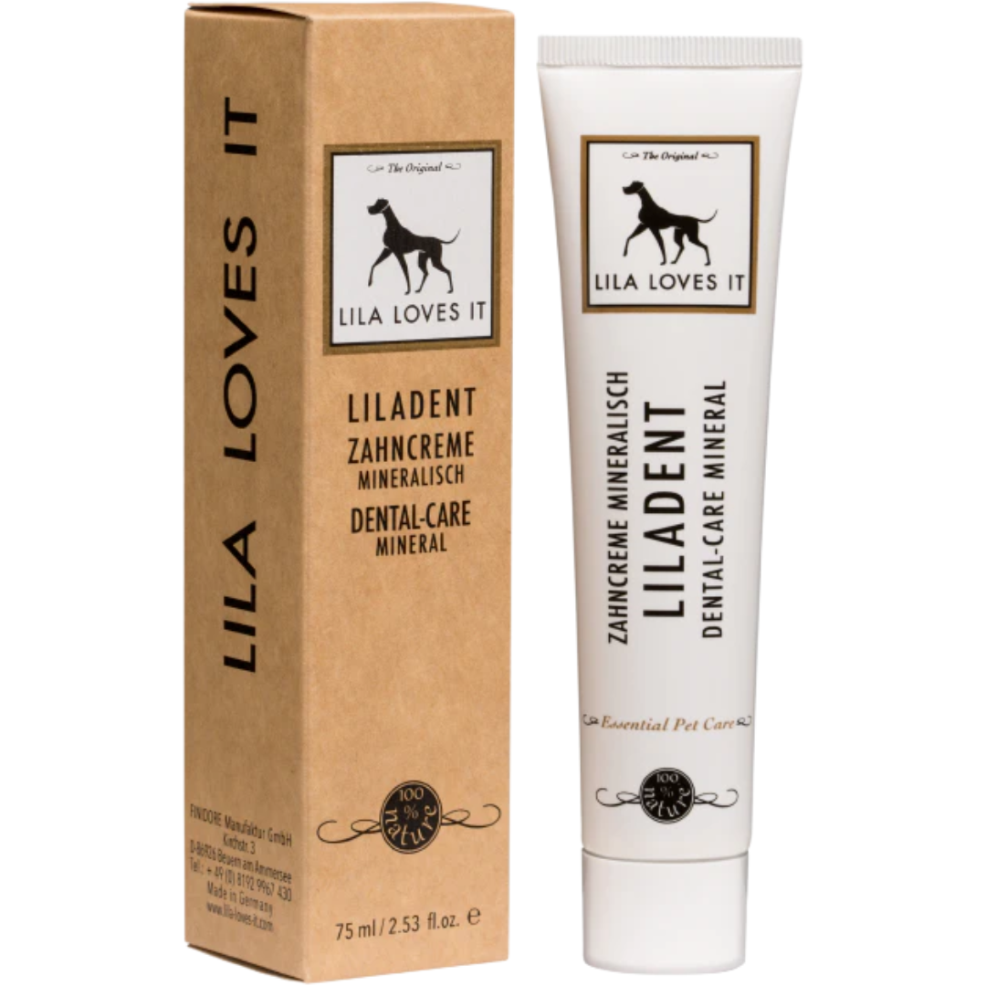 Liladent Dental Care 75 ml tandvård hund Lila Loves It