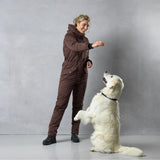 DogCoach Dogwalker Winter Jumpsuit - Bison