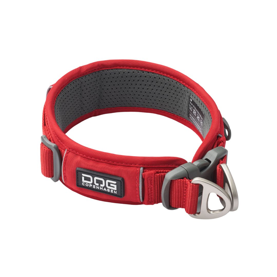 Dog Copenhagen Urban Explorer Halsband 3.0 – klassisches Rot