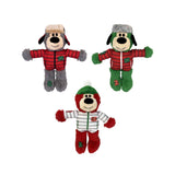 Kong Holiday Wild Knots Bear Mix Hundleksak