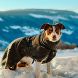 Non-Stop Wool Dog Jacket Ulltäcke - Dark Teal