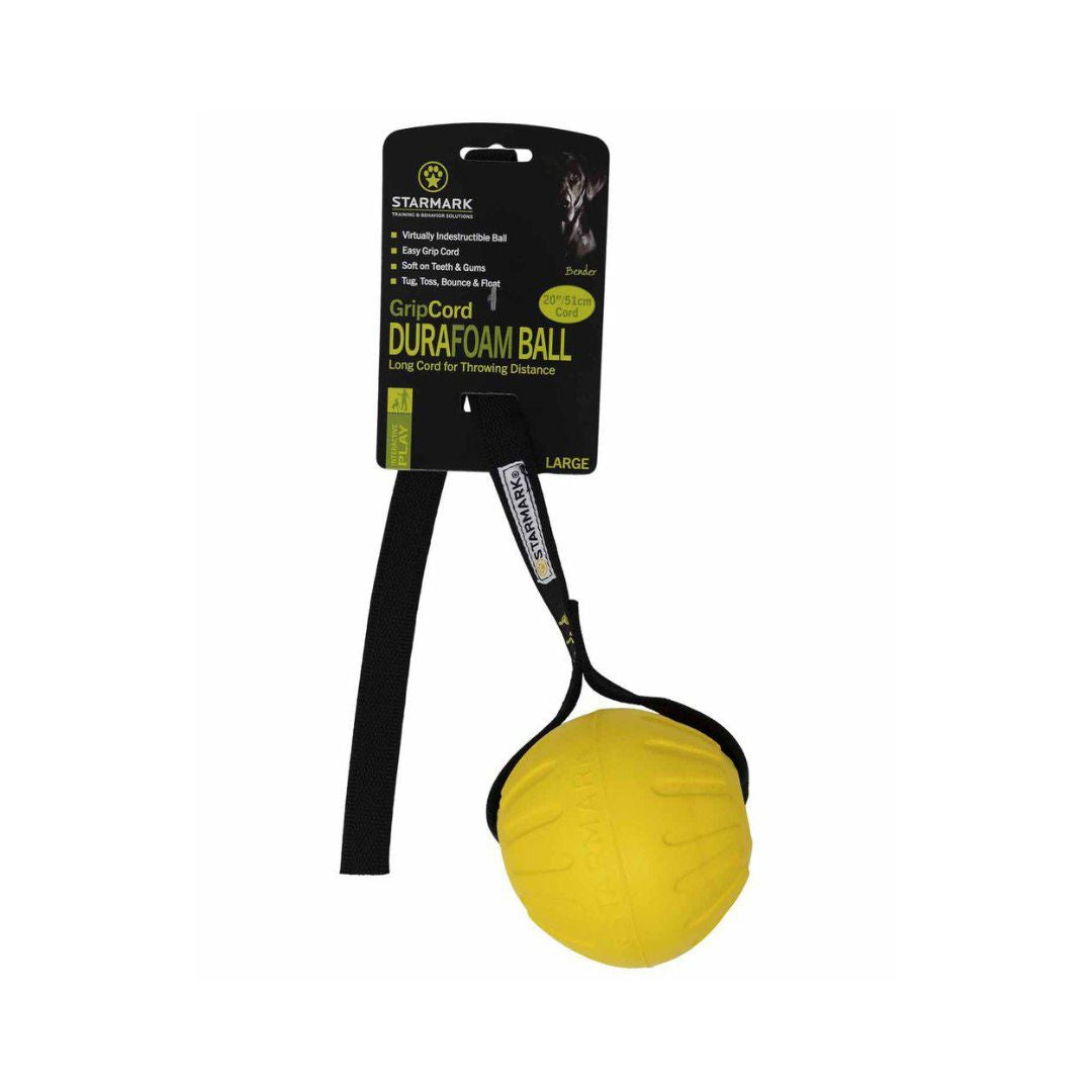 Starmark Gripcord Durafoam Ball Hundespielzeug