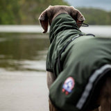 Canelana Touring Softshelltäcke med ullfoder för Terrier - Grön