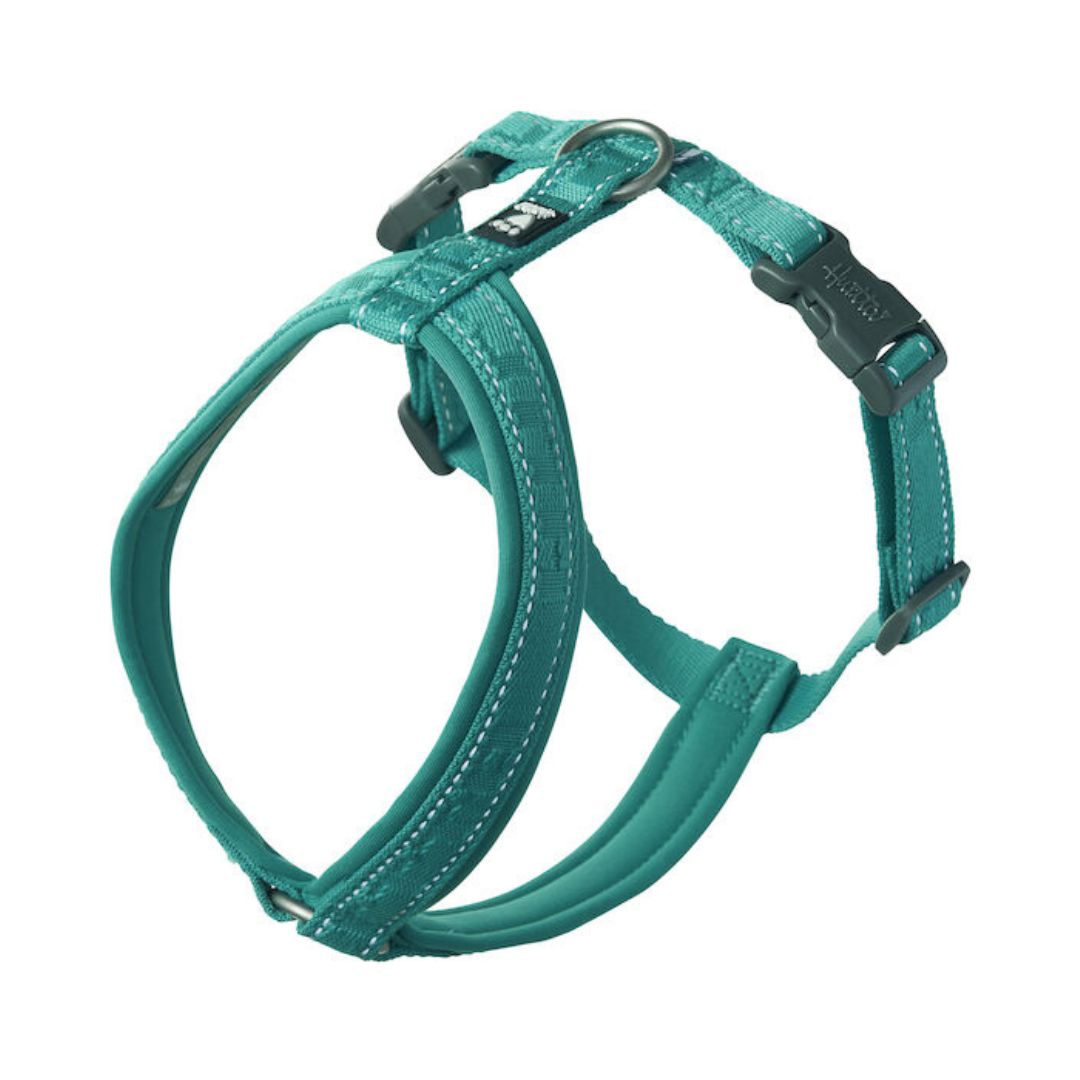 Hurtta Casual Padded Y-Harness ECO - Peacock