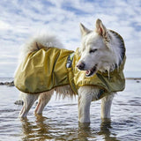 Hurtta Mudventure Reflective Dog Coat - Turmeric
