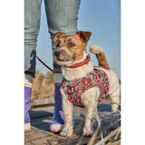 Hurtta ECO Safety Wrap Reflex Dog Vest - Ruby