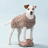 PAIKKA Hand knitted sweater - Taupe