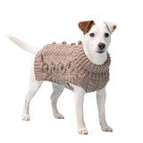 PAIKKA Hand knitted sweater - Taupe