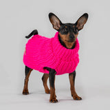 PAIKKA Knit Sweater - Hot pink