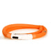 Dogman LED-Halsband Silikon - Orange Dogman