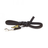 Julius K9 Color &amp; Gray Super-Grip Leash Anti-slip, with handle - Black