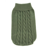 Dogman Gina Knitted Dog Sweater - Green