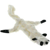 Dogman Dog Toy Skinnie without filling - White