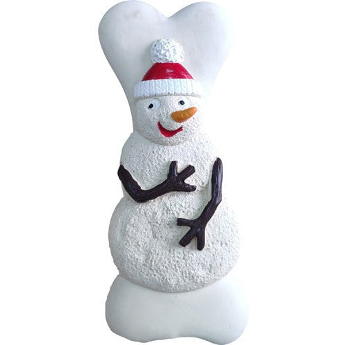 Companion Dog toy with beeper Snowman
