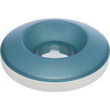 Trixie Dog food bowl Eat slowly plastic/TPR - Grey/Blue