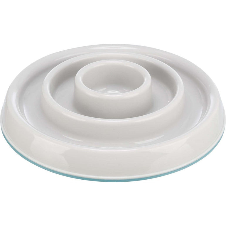 Trixie slow feed hundmatskål grå 23 cmTrixie slow feed skål plast/TPR 23 cm och 450 ml
