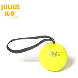 Julius K9 Show training ball, Fotboll med band - Orange